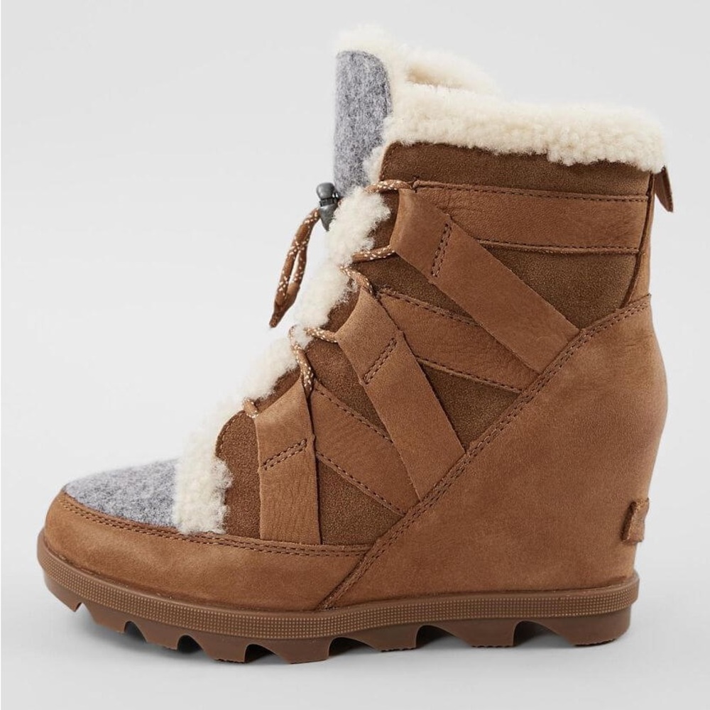 Sorel Joan of Arctic leather wedge boot